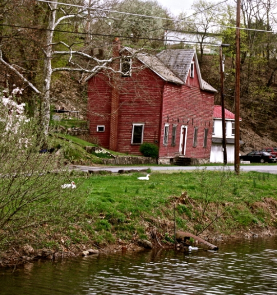 Old Leaning House Along the Lehigh Canal